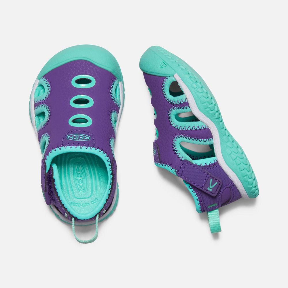 Sandales Keen Enfant Violette/Turquoise | Stingray | HRXJL-6197